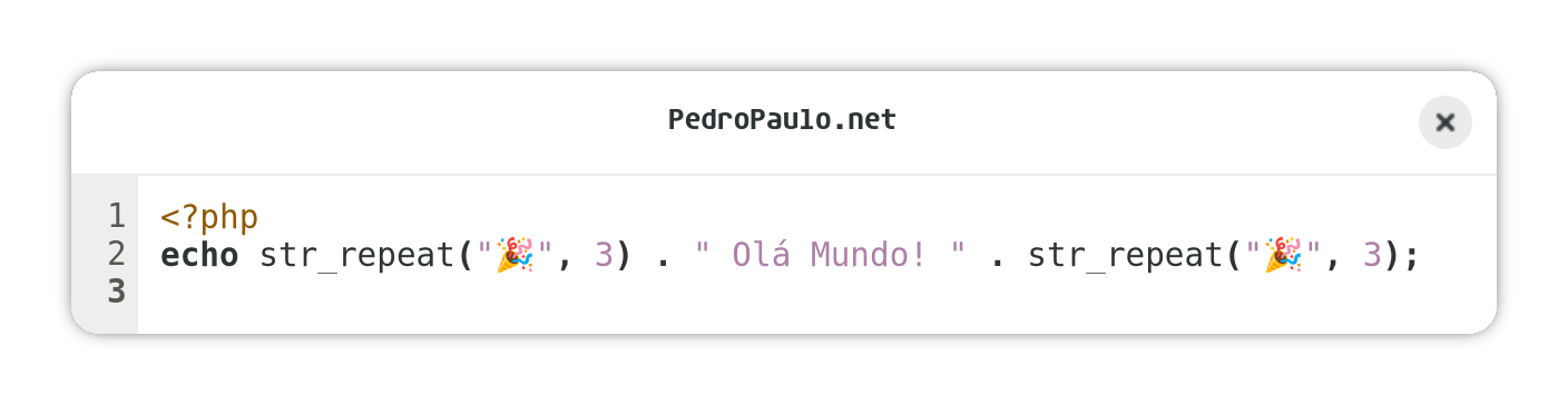Interface do programa