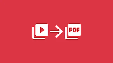 Como transformar parte de um vídeo em arquivo PDF